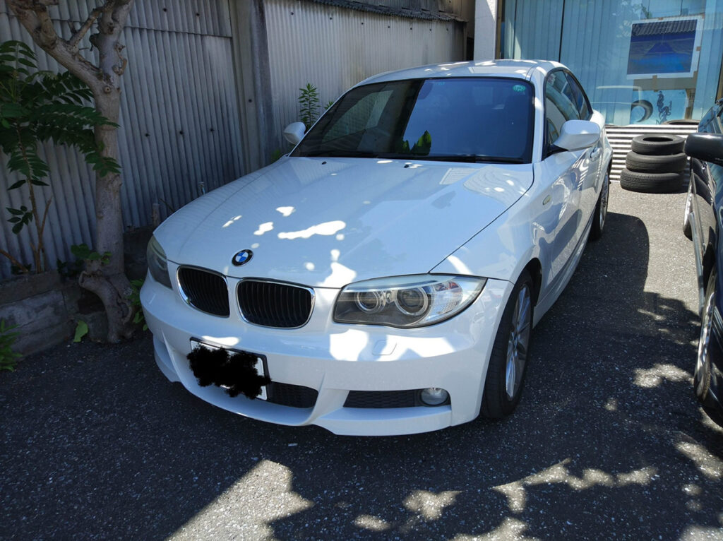 岐阜県各務原市 BMW 120i フロントバンパー リアバンパーの修理 塗装 ...